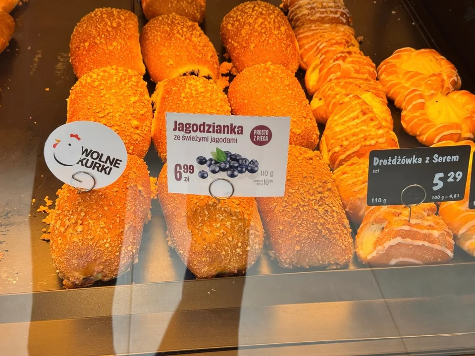 Ceny jagodzianek w Łodzi i Zgierzu