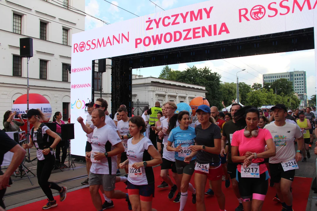 21. Bieg Ulicą Piotrkowską Rossmann Run w Łodzi