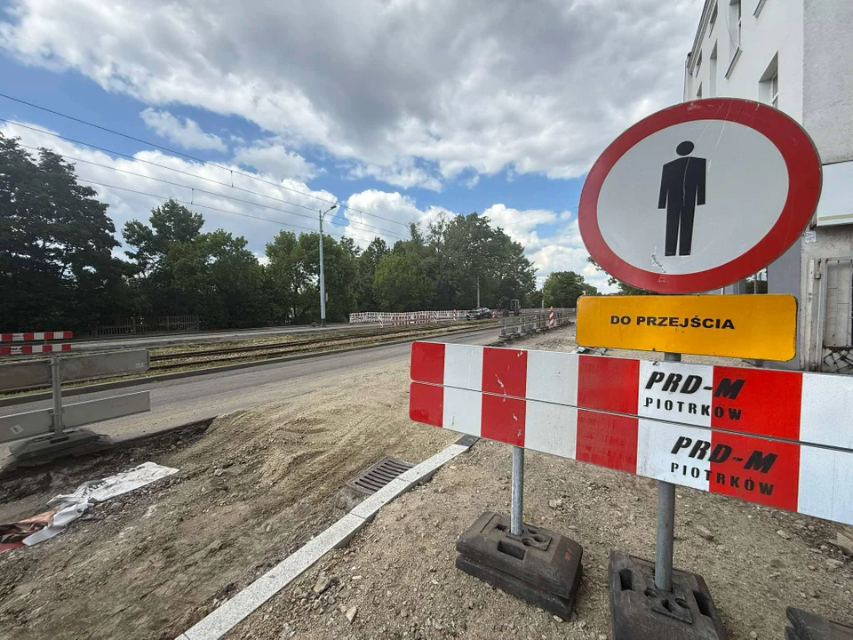 Remont ul. Pabianickiej w Łodzi