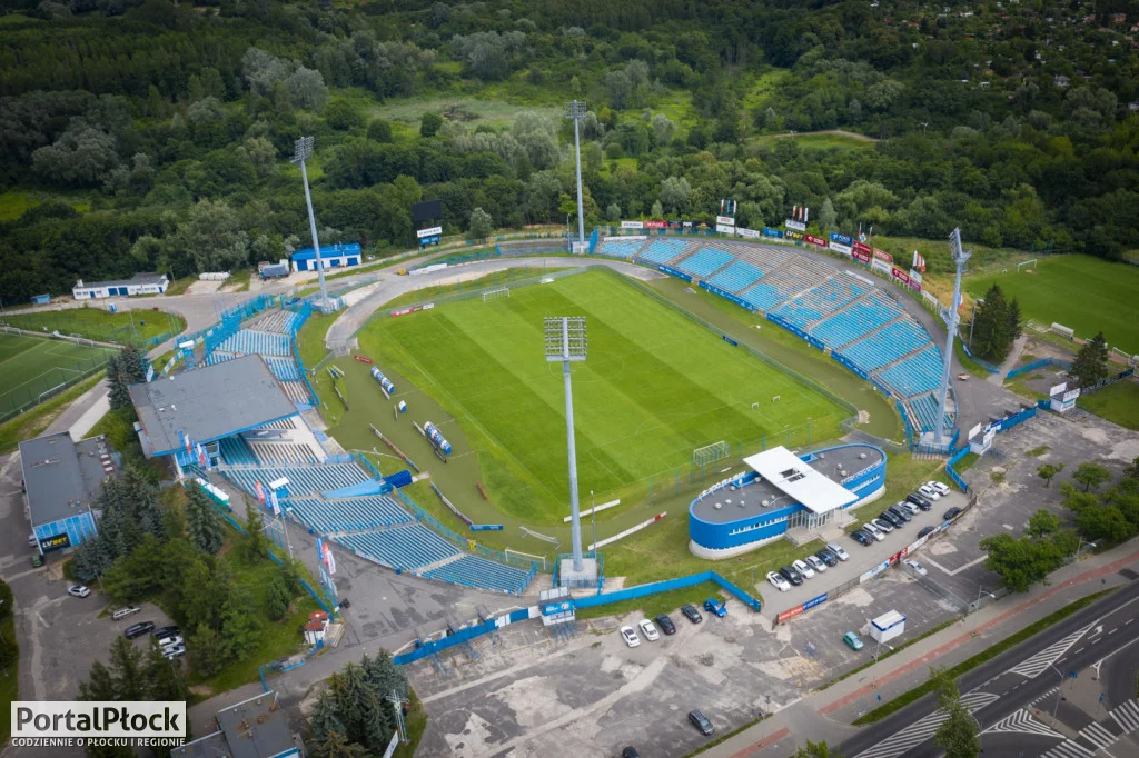 Tak zmieniał się stadion Wisły Płock w trakcie budowy [PHOTOSTORY] - Zdjęcie główne