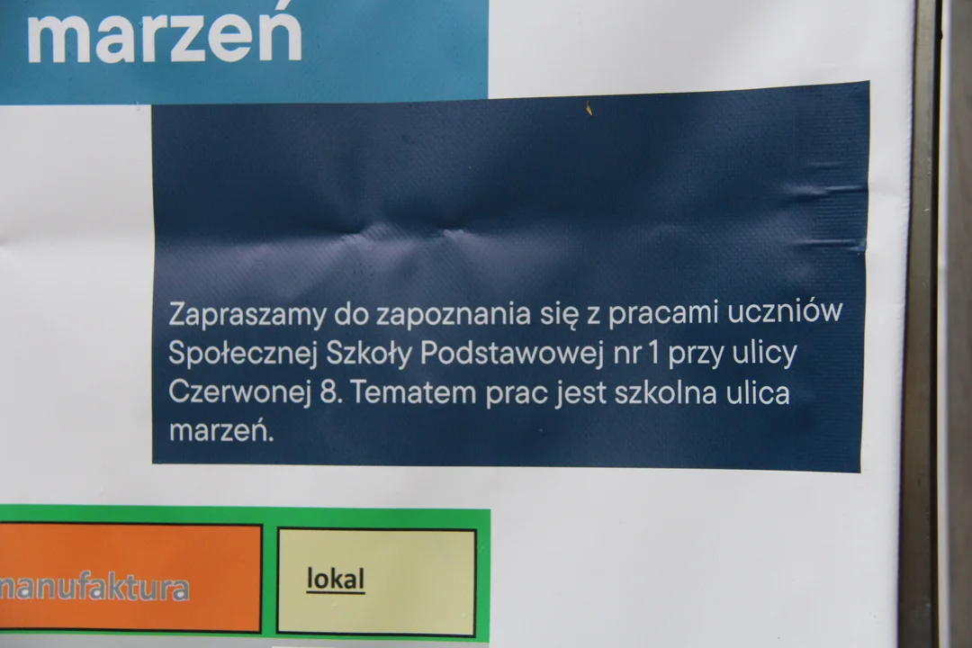 Piknik z okazji finału projektu "Od-Nowa: Czerwona" w centrum Łodzi