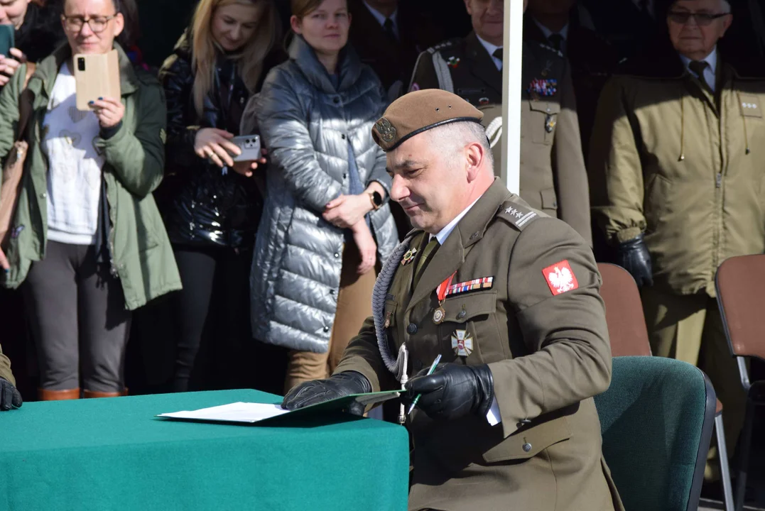 Łódzcy terytorialsi z nowym dowódcą