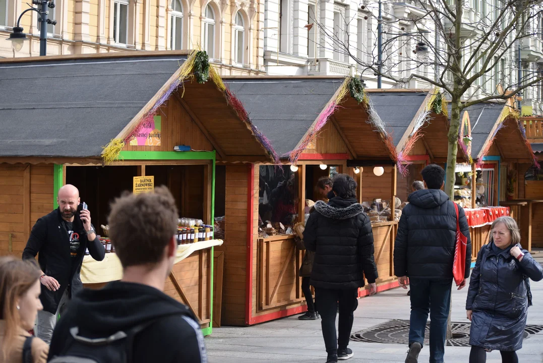 Jarmark wielkanocny na Piotrkowskiej