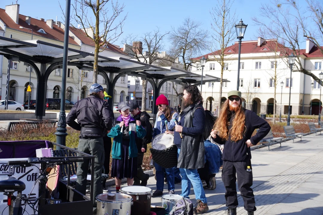 Marsz demonstracyjny z okazji Dnia Kobiet