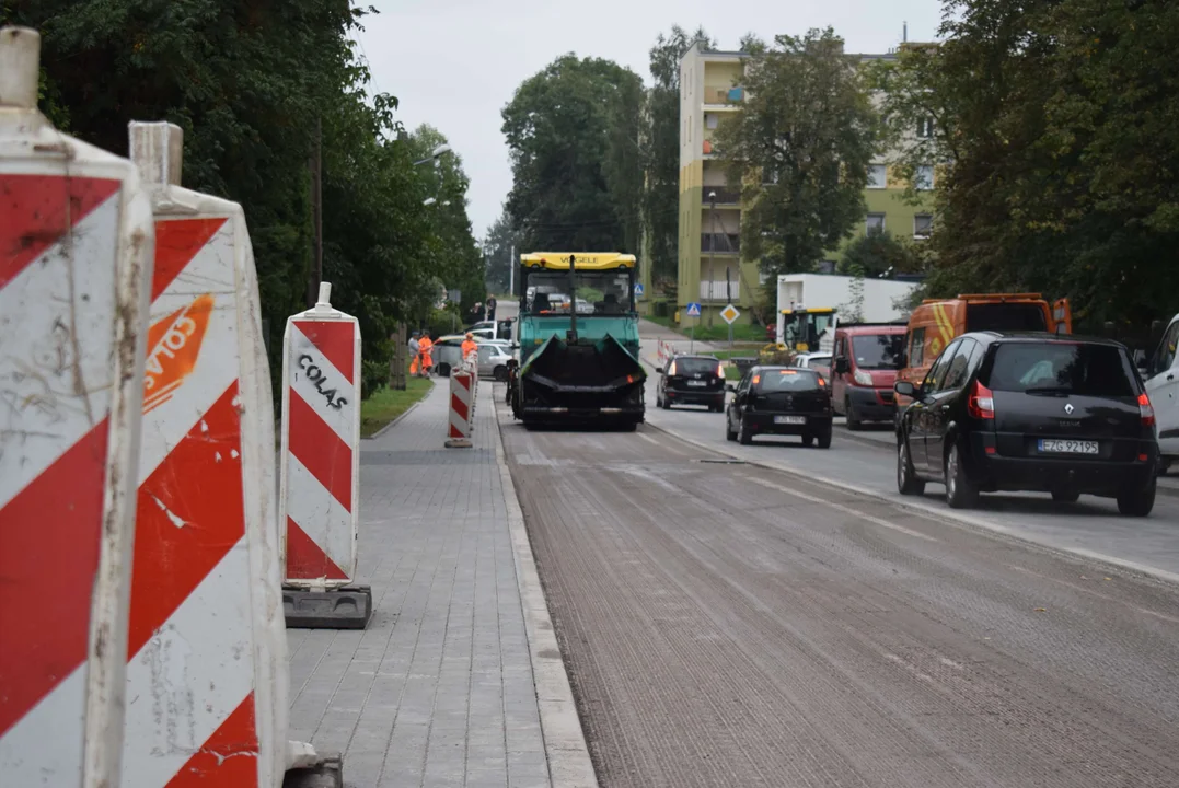 Ulica Rembowskiego znów w remoncie