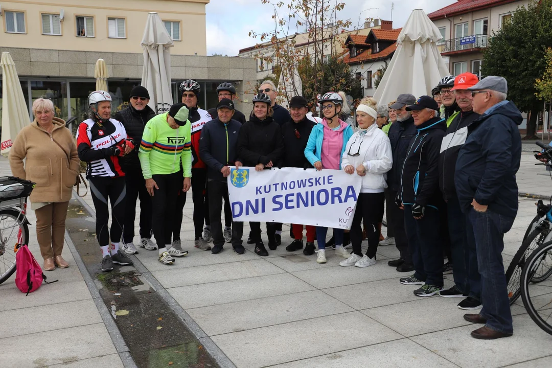 Rajd rowerowy w ramach Dni Seniora. Do Kutna przyjechali medaliści olimpijscy w kolarstwie