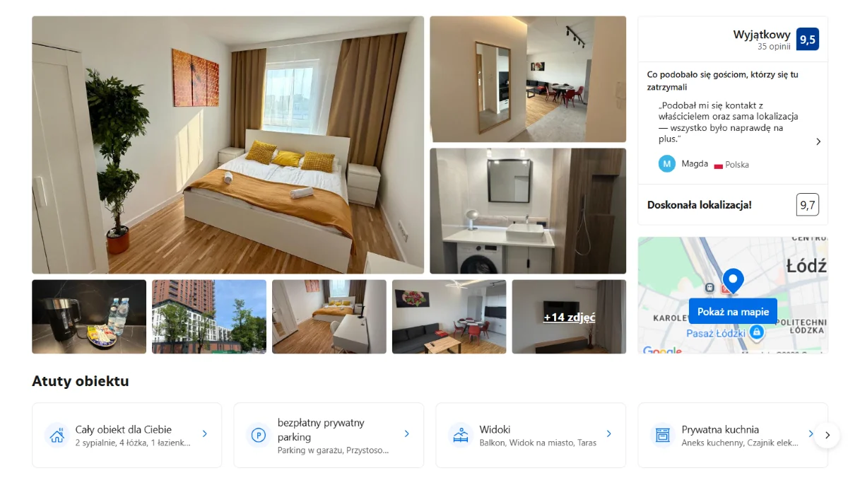 Oszuści ukradli zdjęcia apartamentu w Łodzi i wystawili go na OLX