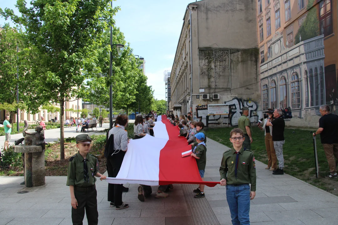 Dzień Flagi w Łodzi