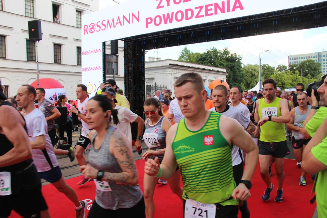 21. Bieg Ulicą Piotrkowską Rossmann Run w Łodzi