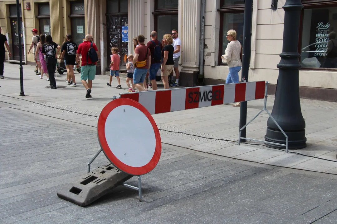 Huczne urodziny Łodzi na ul. Piotrkowskiej