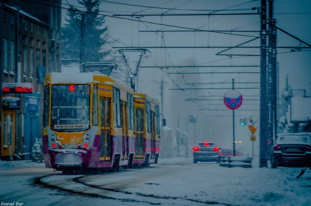 Śnieżna galeria ze Zgierza i Sokolnik-Lasu