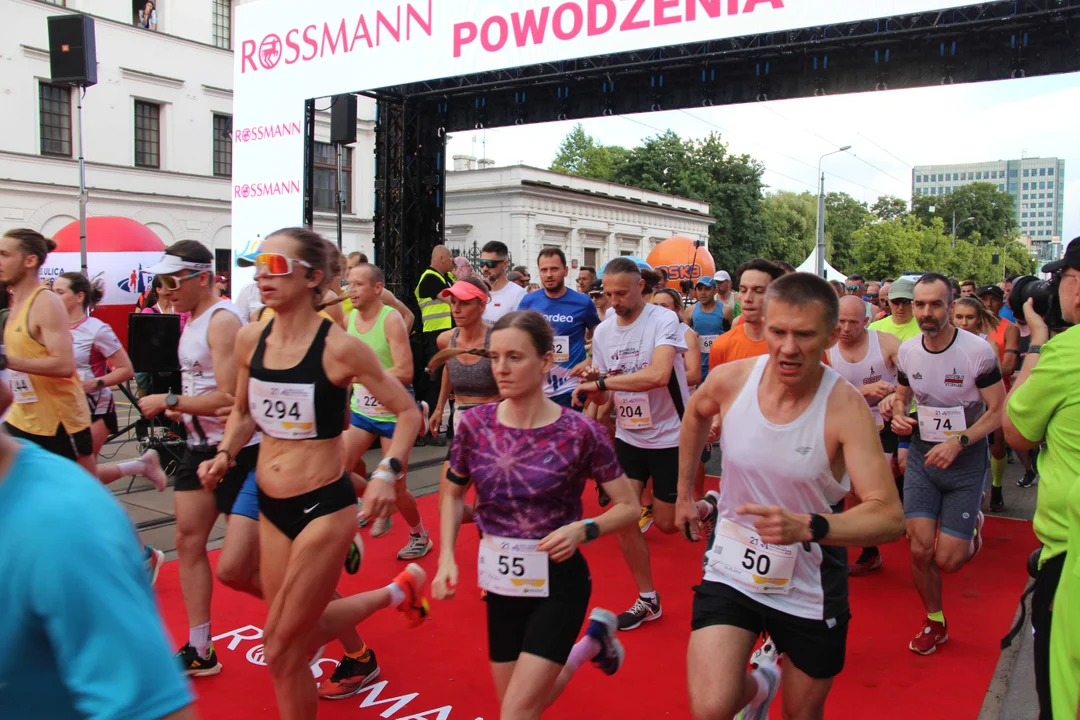 21. Bieg Ulicą Piotrkowską Rossmann Run w Łodzi