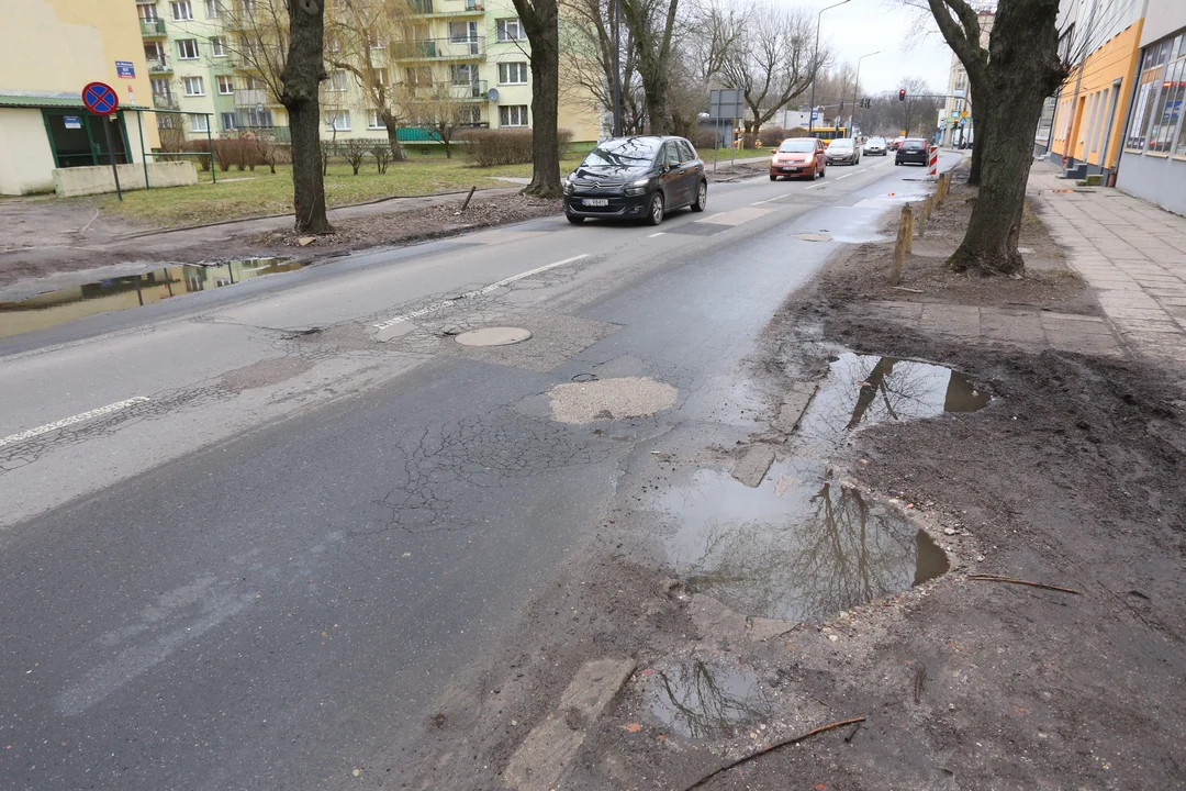 Rusza remont Lutomierskiej, Klonowej i Hipotecznej w Łodzi