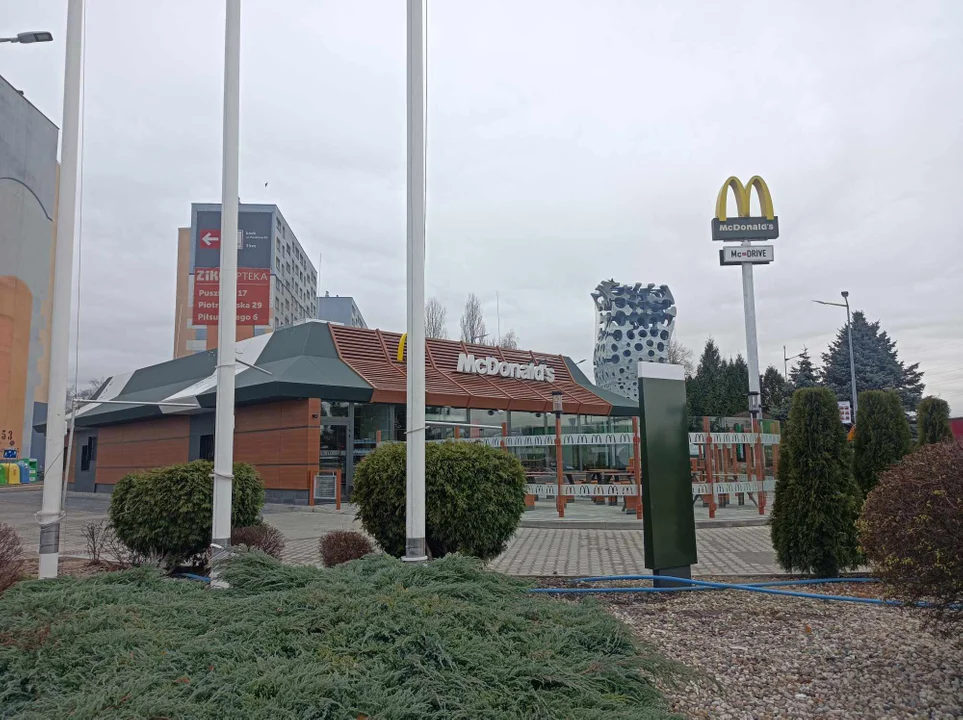 Odnowiony McDonald's na łódzkim Widzewie