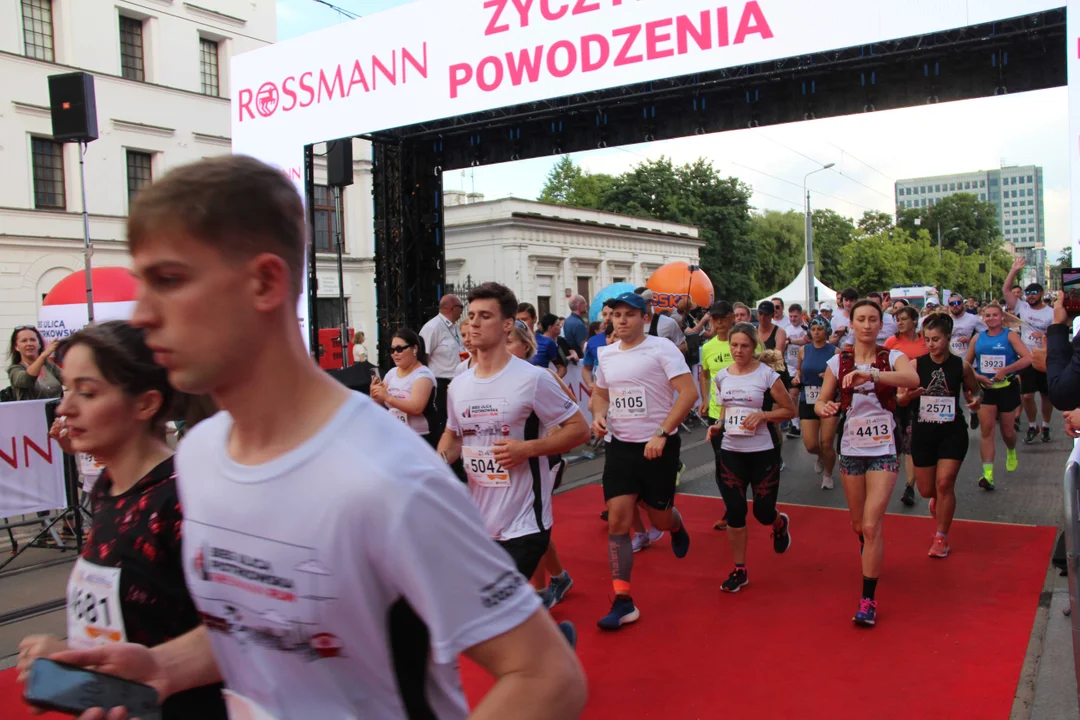 21. Bieg Ulicą Piotrkowską Rossmann Run w Łodzi