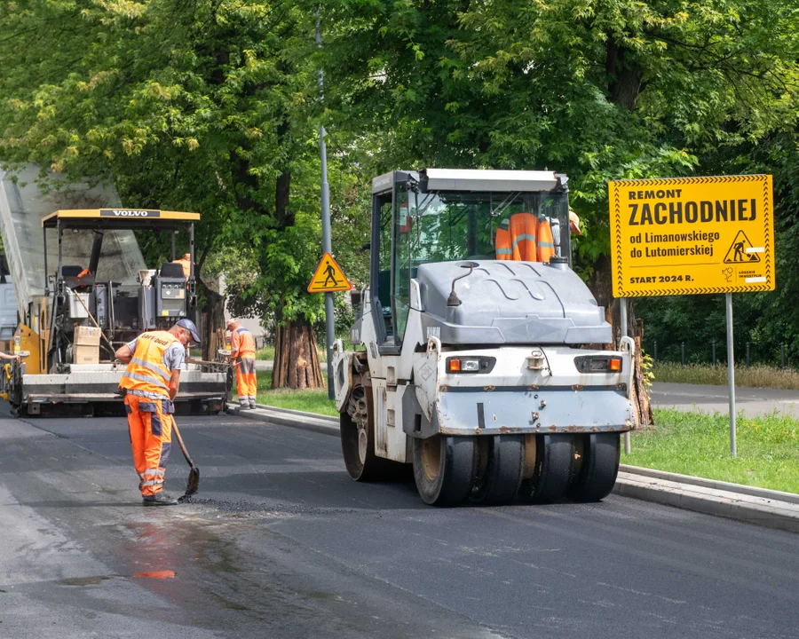 Coraz bliżej końca remontu na Zachodniej w Łodzi