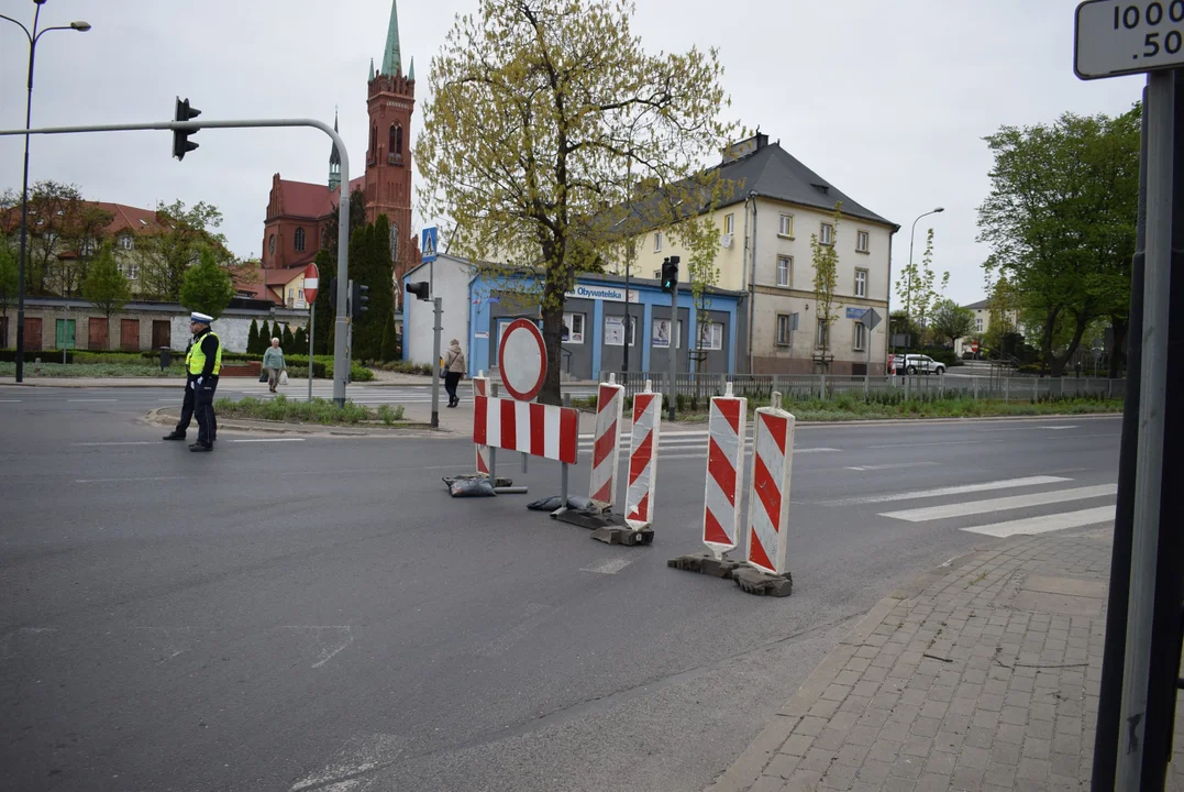 Rolnicy protestują w Zgierzu