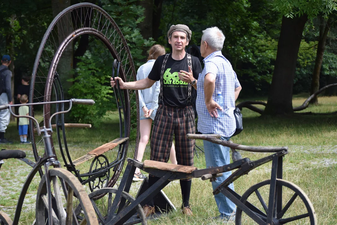 Historia rowerów w Parku Julianowskim na 600. urodizny Łodzi