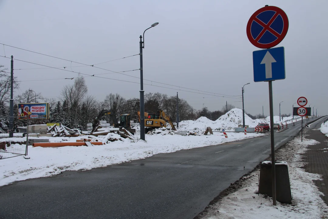 Przebudowa wiaduktów na ul. Przybyszewskiego w Łodzi