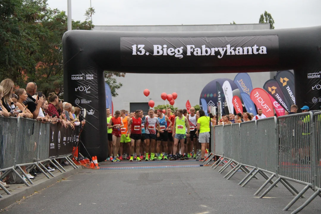 13. Bieg Fabrykanta na Księżym Młynie w Łodzi