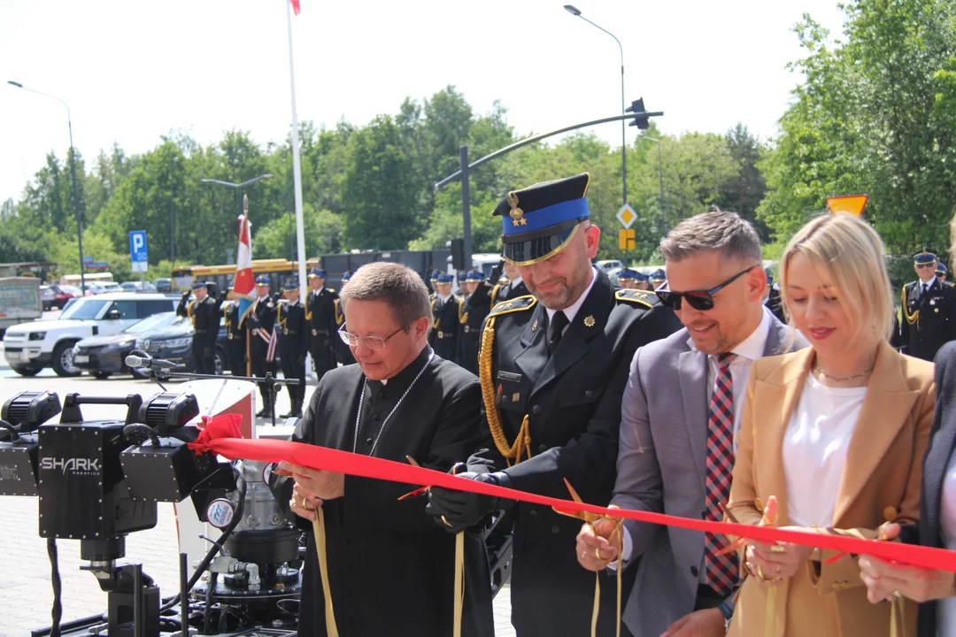 Nowa strażnica przy ul. Przybyszewskiego w Łodzi