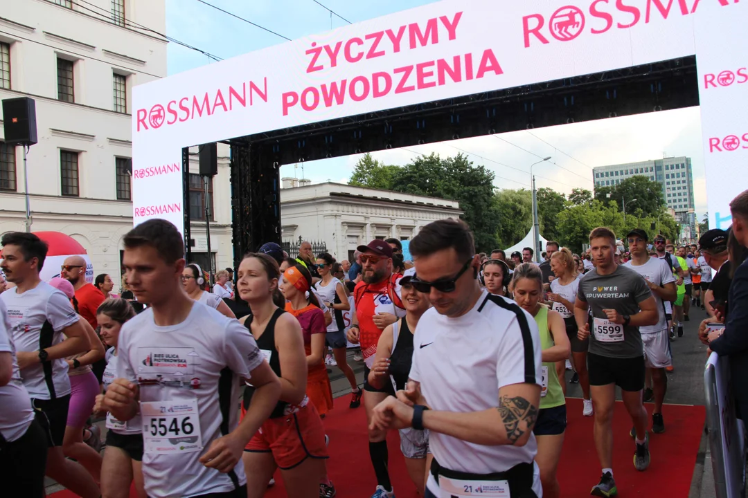 21. Bieg Ulicą Piotrkowską Rossmann Run w Łodzi