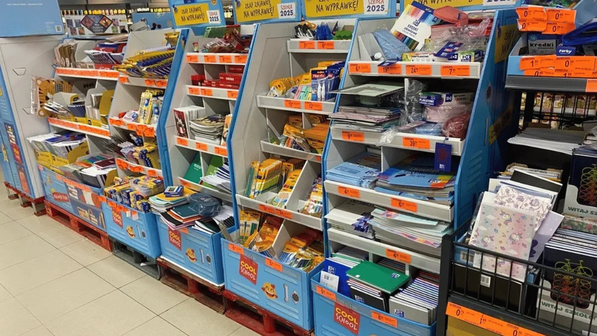 Ceny artykułów szkolnych w dyskontach