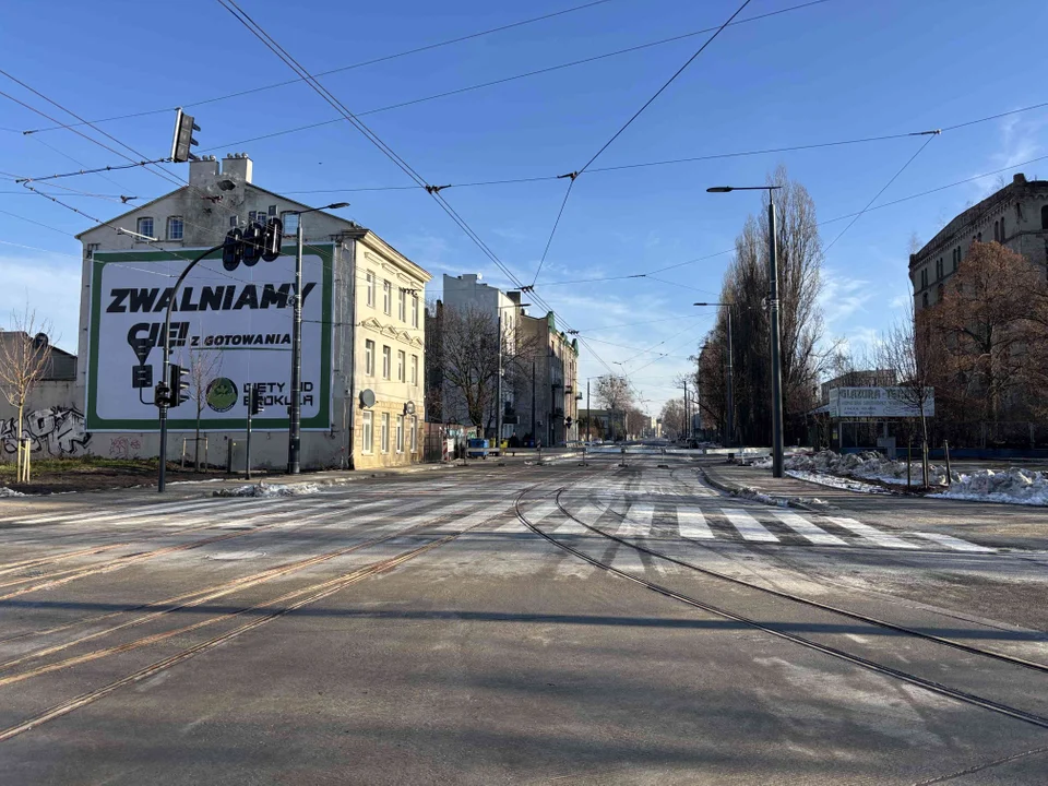 Finisz prac na Przybyszewskiego w Łodzi