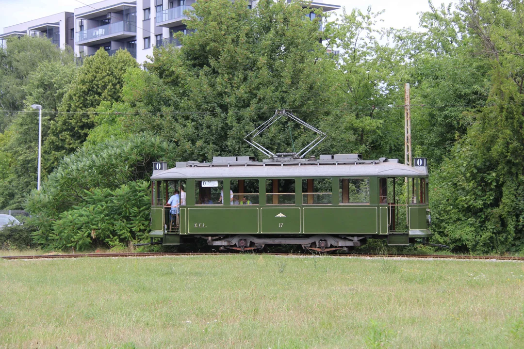 Zabytkowe tramwaje na łódzkich ulicach