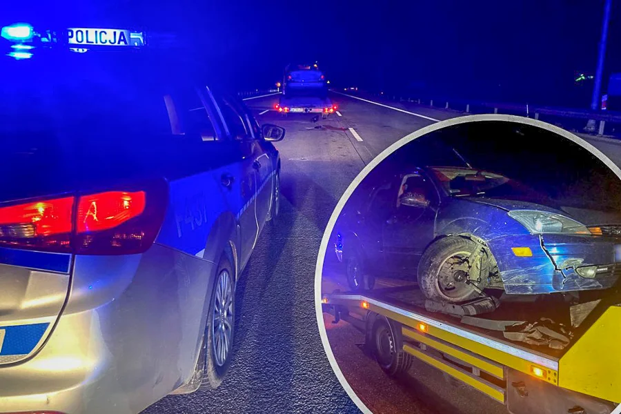 Pijany zostawił auto na środku autostrady. Po chwili doszło do dramatycznego zdarzenia - Zdjęcie główne