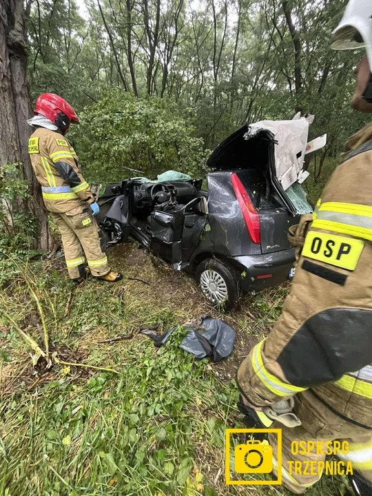 wypadek gmina Gorzkowice