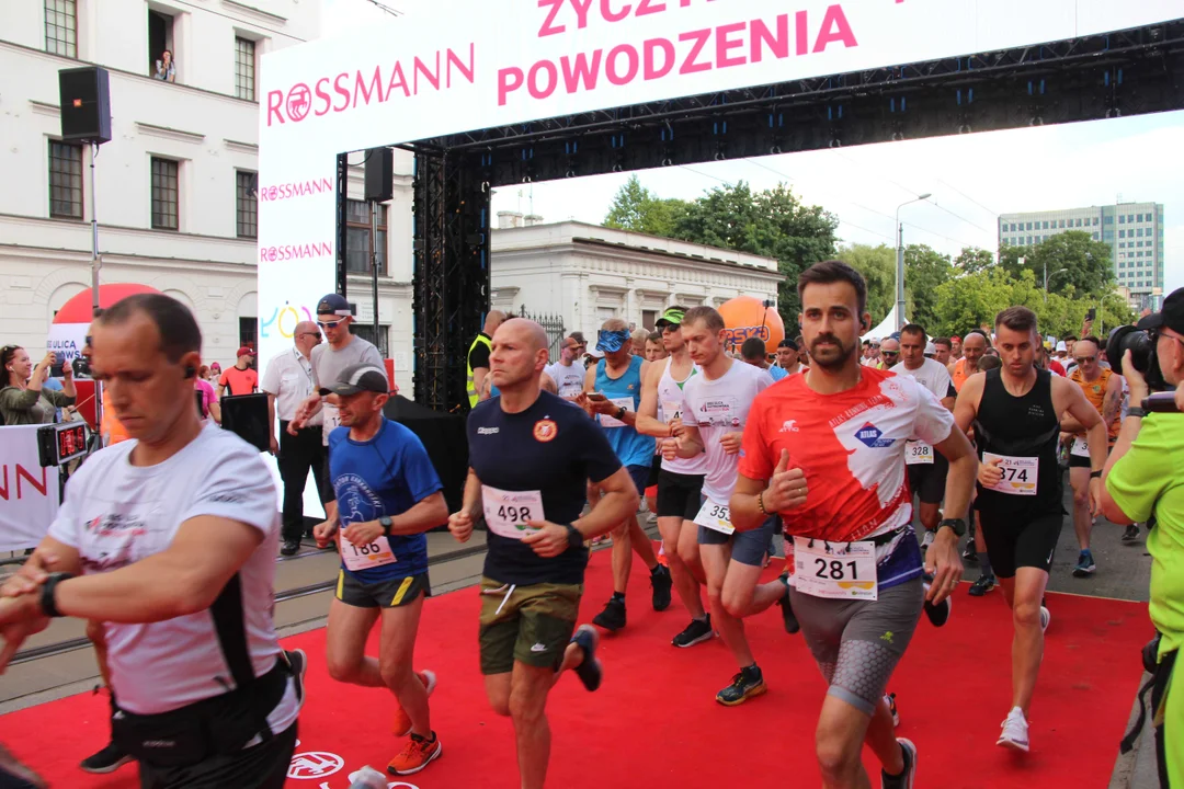 21. Bieg Ulicą Piotrkowską Rossmann Run w Łodzi