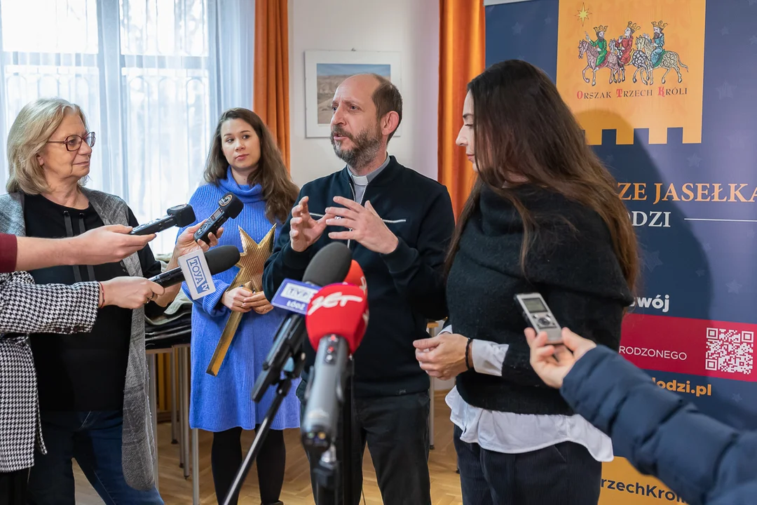 Orszak Trzech Króli w Łodzi - konferencja prasowa