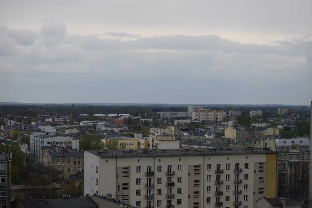 Panorama miasta widziana z wieżowca Red Tower