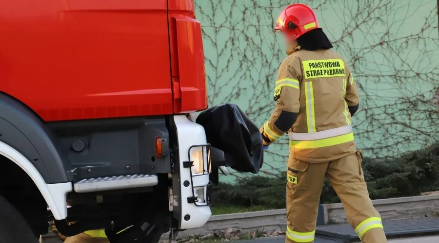 Strażak jadąc na służbę uratował życie mężczyzny - Zdjęcie główne