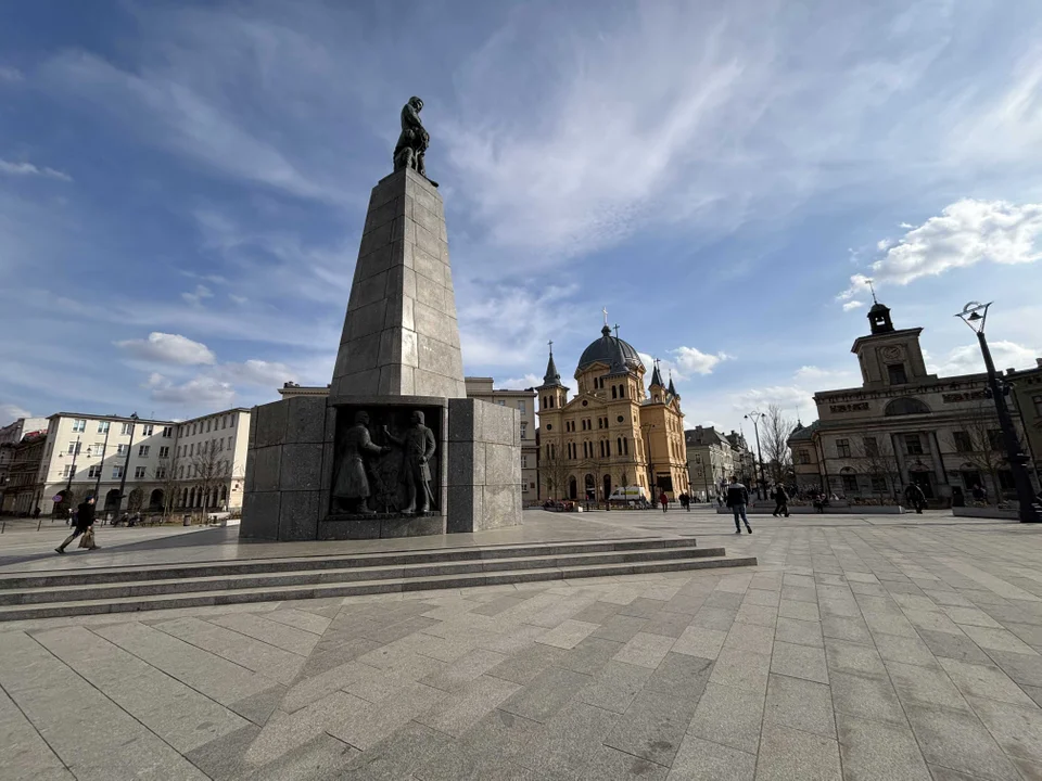 Tak zmienił się plac Wolności w Łodzi
