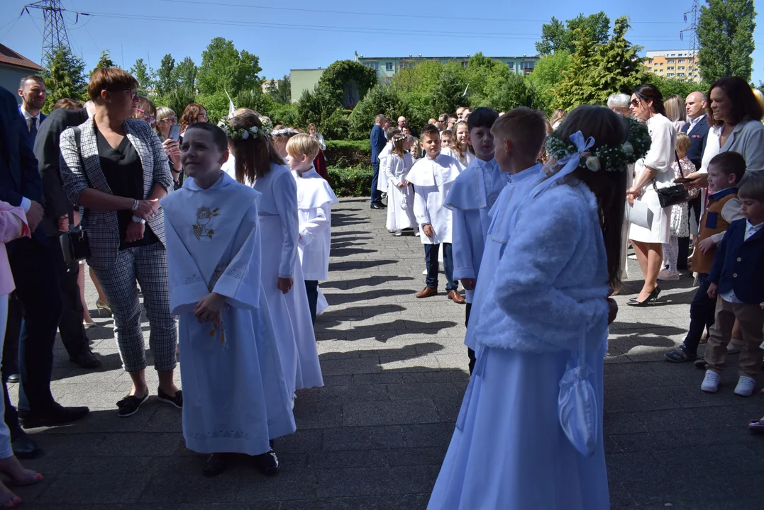 Pierwsza Komunia Święta w parafii Chrystusa Króla w Łodzi