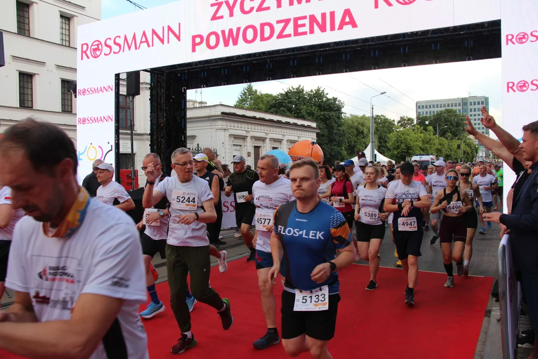 21. Bieg Ulicą Piotrkowską Rossmann Run w Łodzi