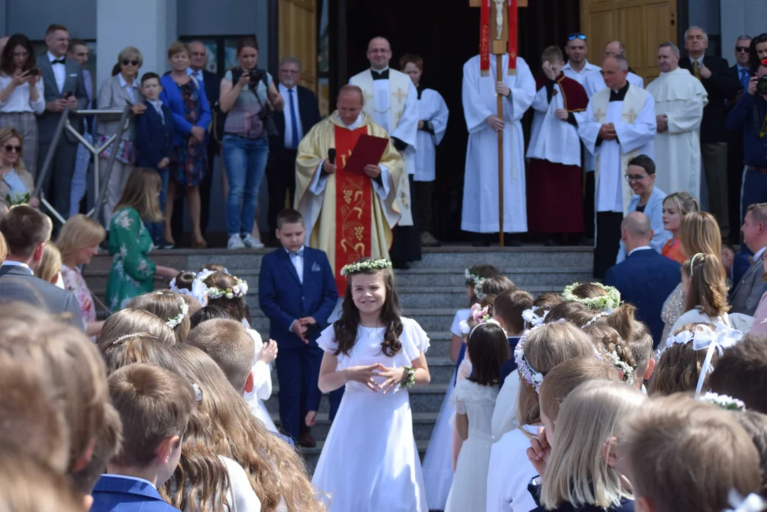 Pierwsza Komunia Święta w parafii pw. Chrystusa Króla w Łodzi