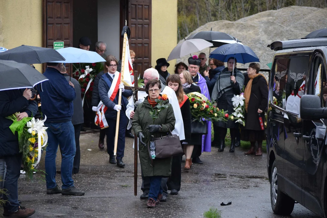 Pogrzeb Zenona Szumińskiego na cmentarzu w Zgierzu