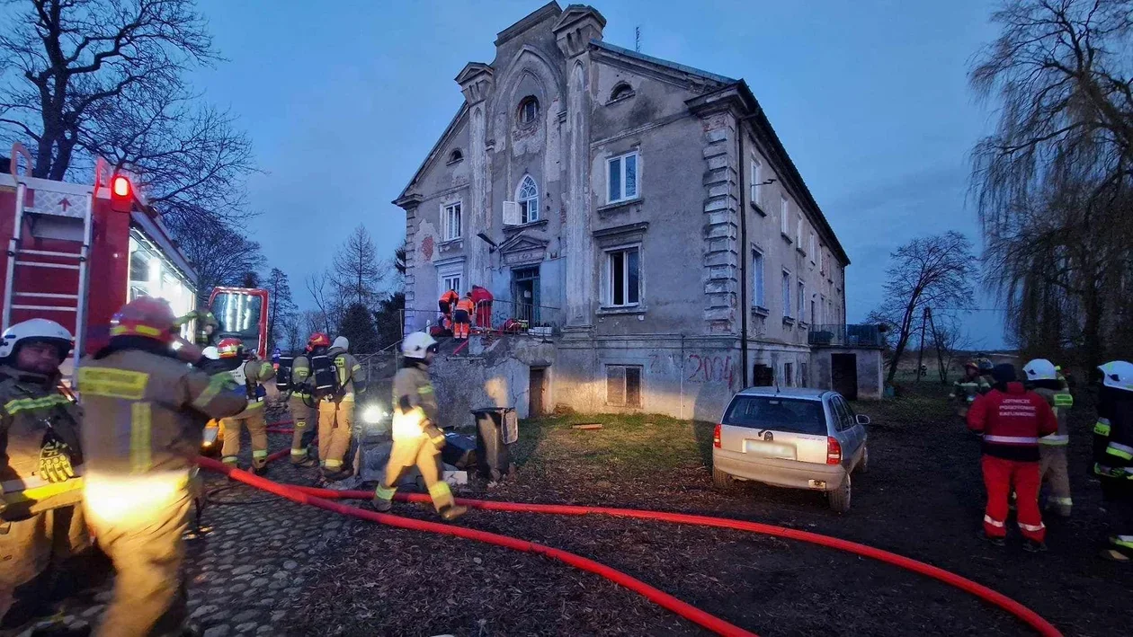 Tragiczny pożar w Łaniętach