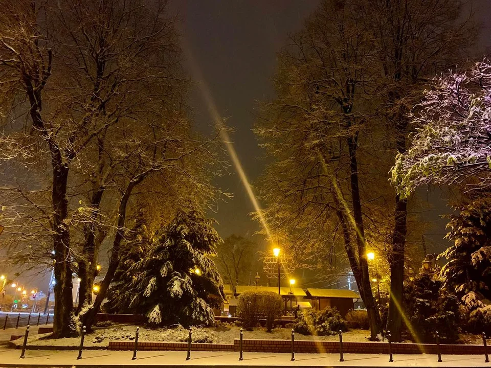 Śnieżna galeria ze Zgierza i Sokolnik-Lasu