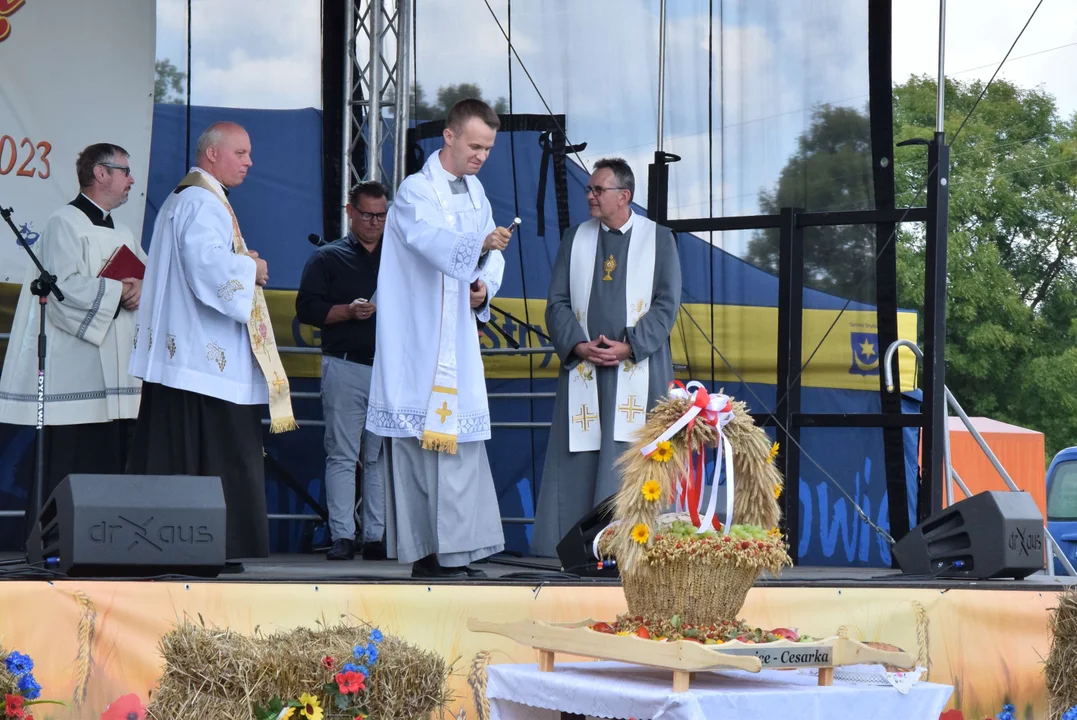 Dożynki gminy Stryków w Warszewicach