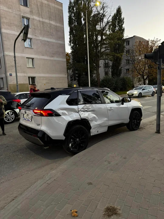 Kolizja z udziałem autobusu MPK Łódź