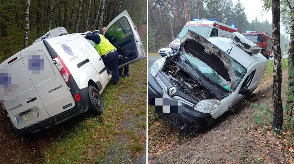 Tragedia na drodze w powiecie bełchatowskim. Nie żyje 63-letni mężczyzna [FOTO] - Zdjęcie główne