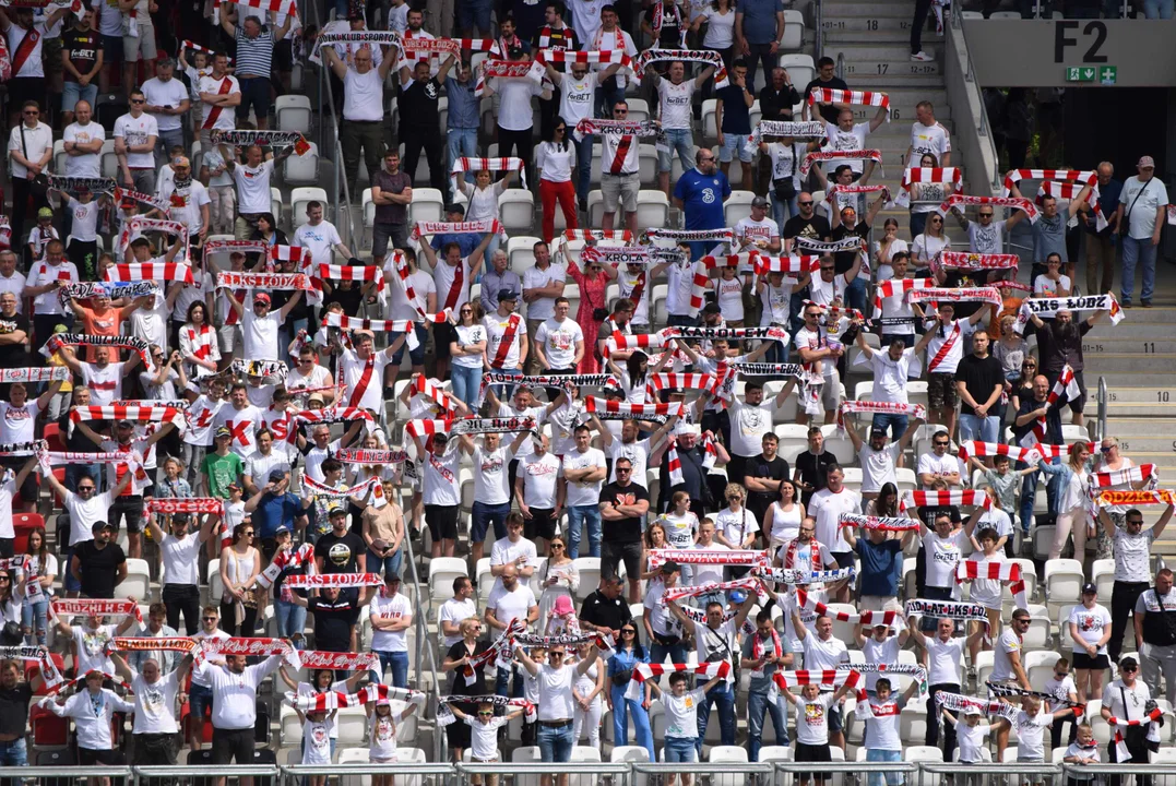 Piłkarskie starcie ŁKS Łódź z Resovią - Stadion Króla 21.05.2023