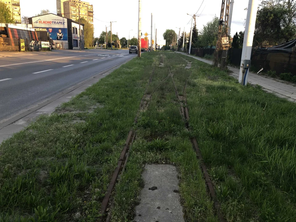 Śladem starej linii tramwajowej do Ozorkowa