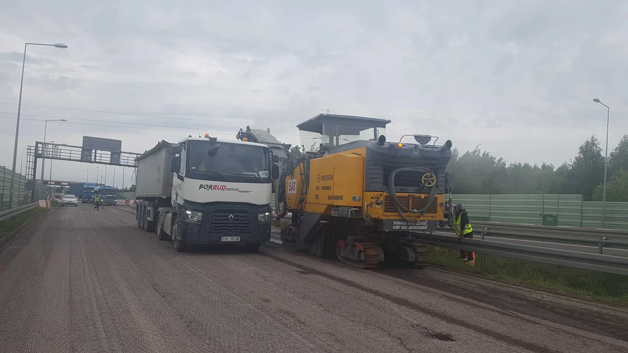 Utrudnienia dla kierowców na autostradzie A2