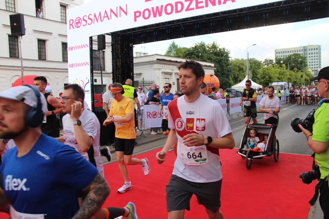 21. Bieg Ulicą Piotrkowską Rossmann Run w Łodzi