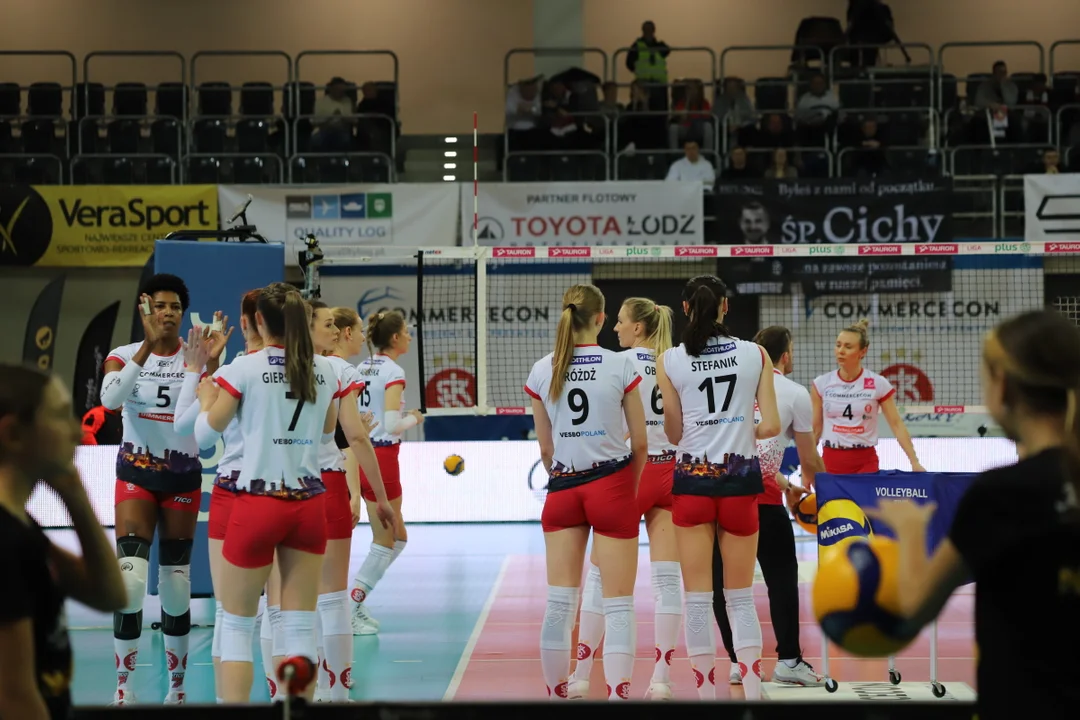 Tauron Liga: ŁKS Commercecon Łódź - DevelopRes Rzeszów